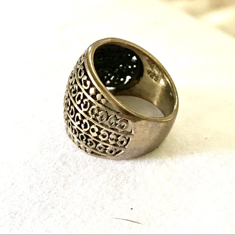Sterling Silver Statement Ring - image 2